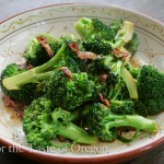 Mom’s Secret for Stir-fried Broccoli: Bacon, Garlic and Balsamic Vinegar