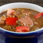 Chicken and andouille gumbo