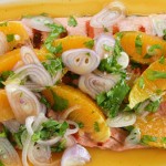 Grilled Alaskan Sockeye Salmon with Orange Salsa