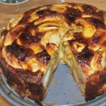 Gluten-free Alsacian apple cake.