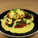 A BLT Eggs Benedict