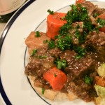 Open-face Buffalo Stew Sandwich — It’s Boffo!