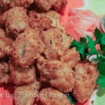 Fried Mussels with Ginger Miso Dipping Sauce