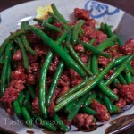 Green Beans With Pork and Oyster Sauce