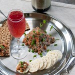Salmon Tartare - As Fresh As It Gets and Another Reason to Pop Open Some Chilled Bubbly