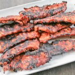 Bourbon Barbecued Pork Baby Back Ribs