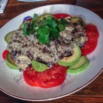 Turn leftover black beans and rice into breakfast treat