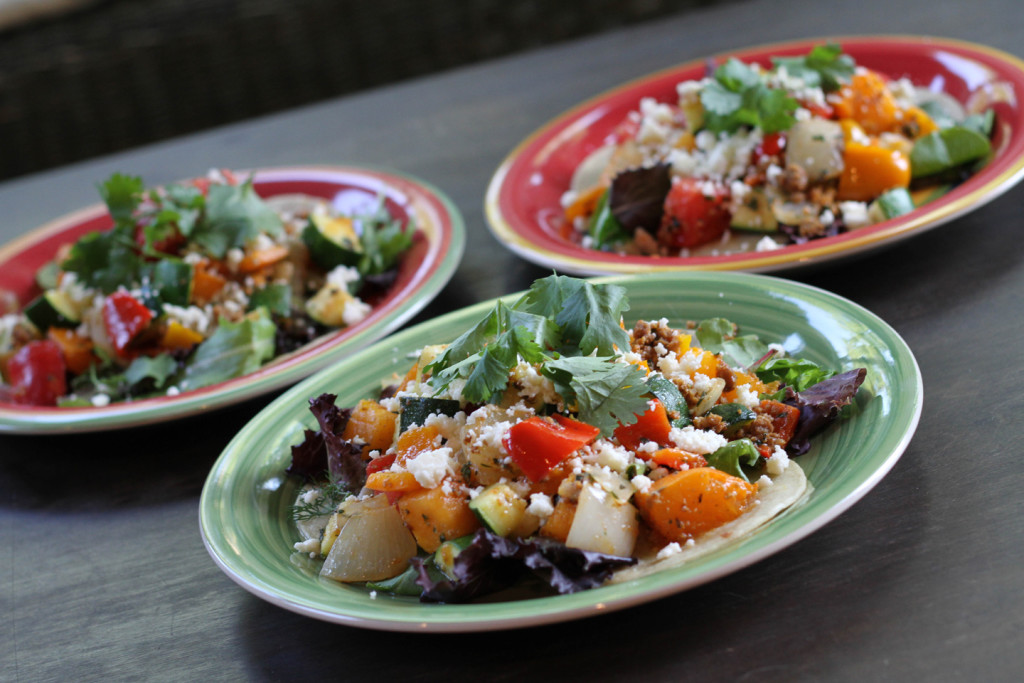 Vegan Tex-Mex Deconstructed Enchiladas