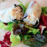 Celebrate spring with crab spring rolls