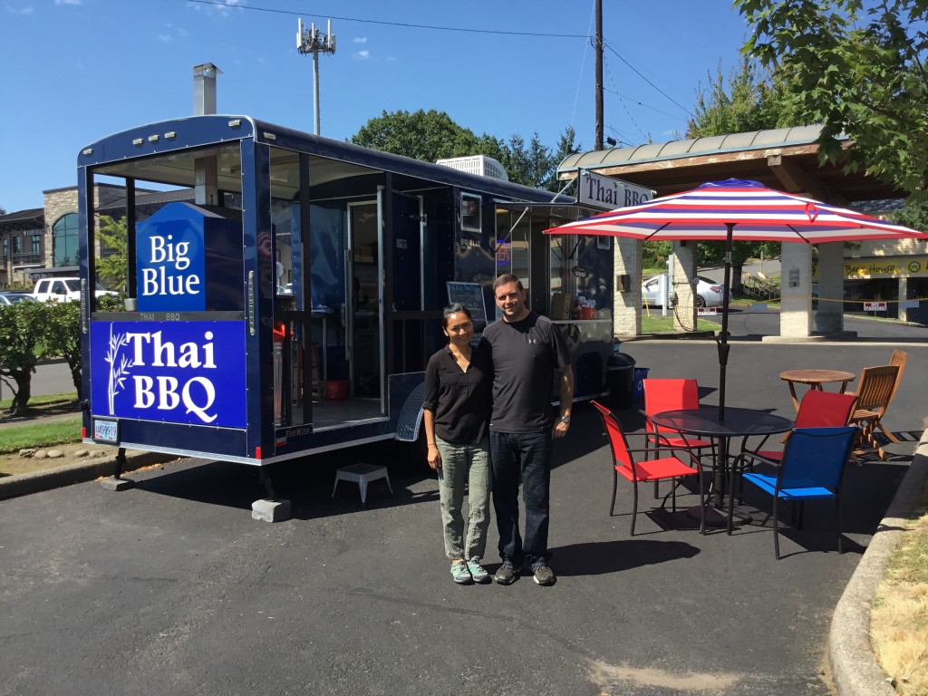 Kanyanat Pathdee and Ray Johnson have relocated their food truck to South Salem.